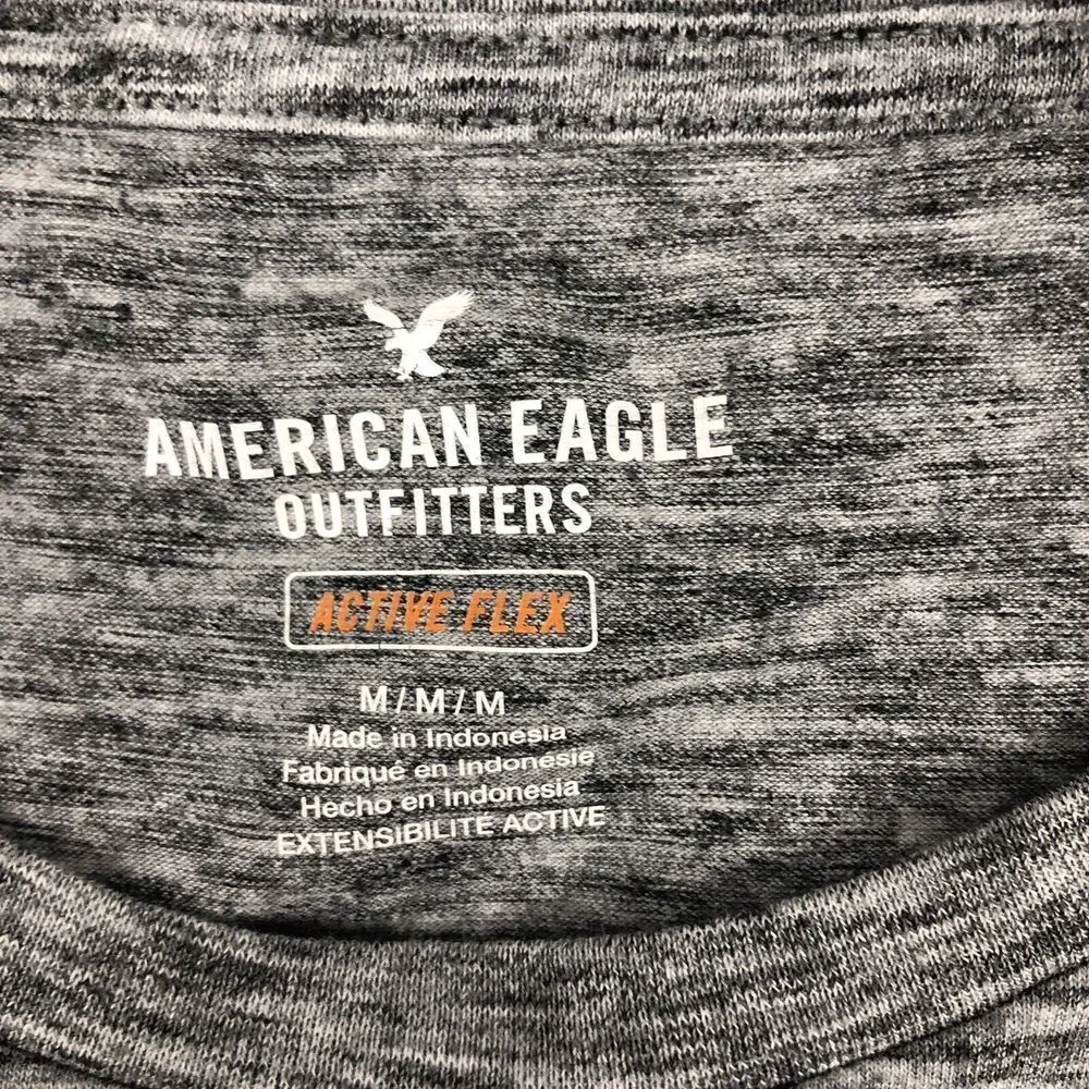 CHAMPION & AMERICAN EAGLE Men's Shirts Sz Medium Multi Colors Short Sleeves - Picture 4 of 15